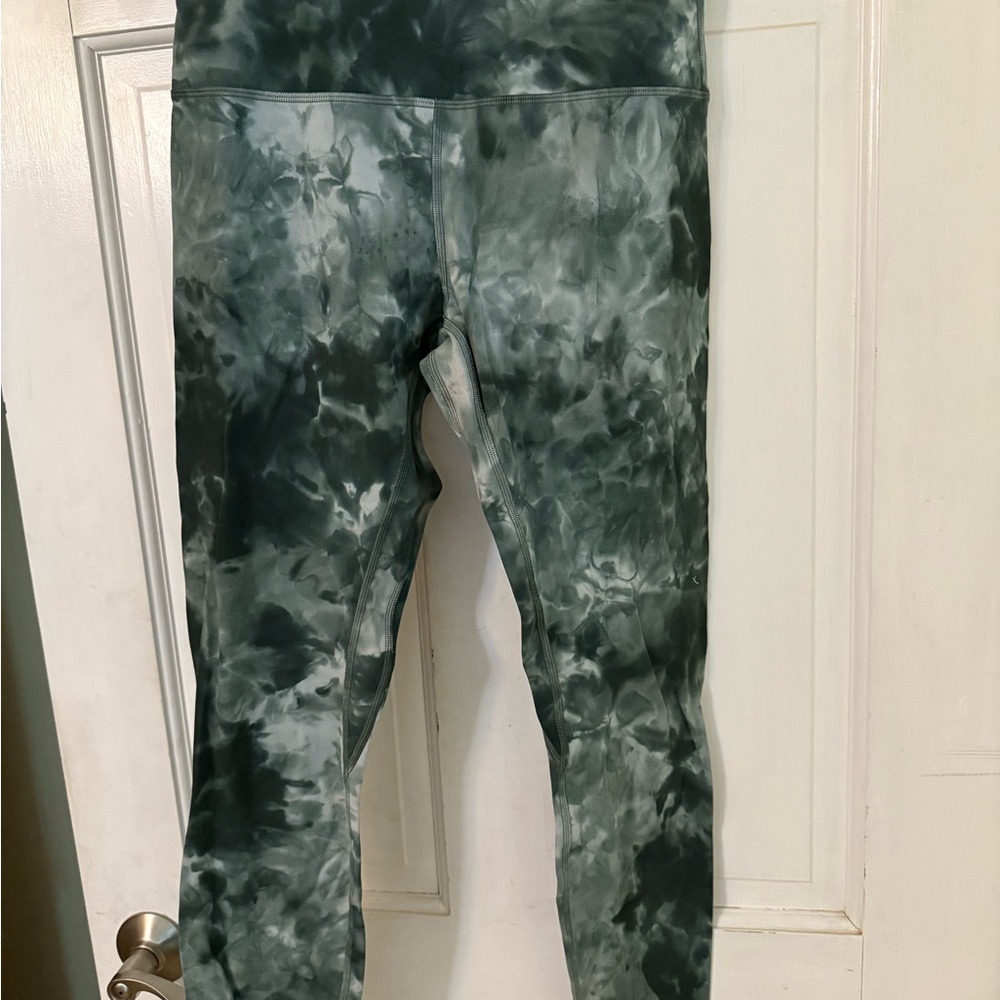 Lululemon Align Leggings, Diamond Dye, Starlight Smoked Spruce, Size 8, 28” - Picture 4 of 9